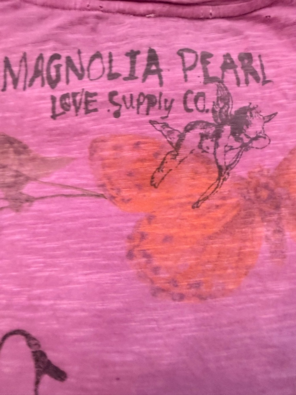 Magnolia Pearl Pink Profound Responsibility tee OS Worn 1X Excellent Condition - Picture 5 of 11